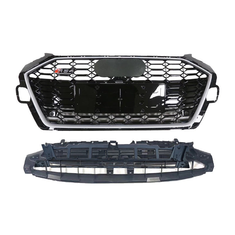 2020-2024 RS4 Style ABS Honeycomb Grille For Audi A4L/S4